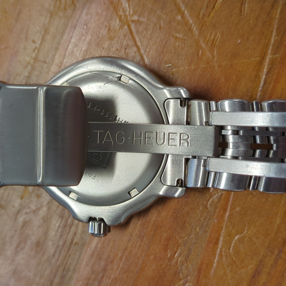 Men's Tag Heuer 40mm Silver Bracelet and White Dial - Picture 3 of 6